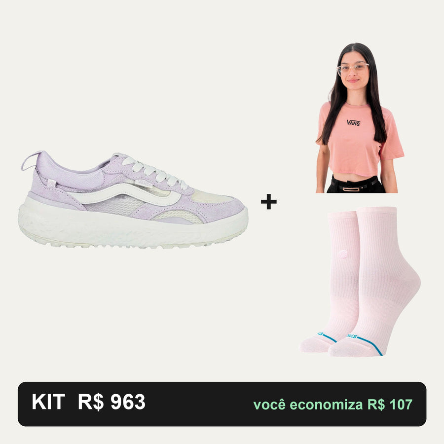Kit Vans Ultrarange Neo Vr3 + Cropped Vans + Meia Stance — O look completo