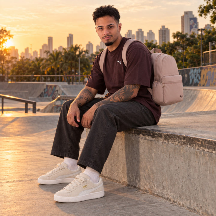 Kit Puma Suede Xl + Camiseta Puma + Mochila Puma