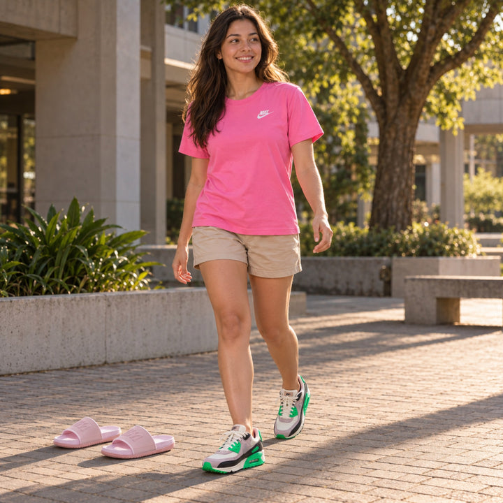Kit Nike Air Max 90 + Camiseta Nike + Chinelo Nike