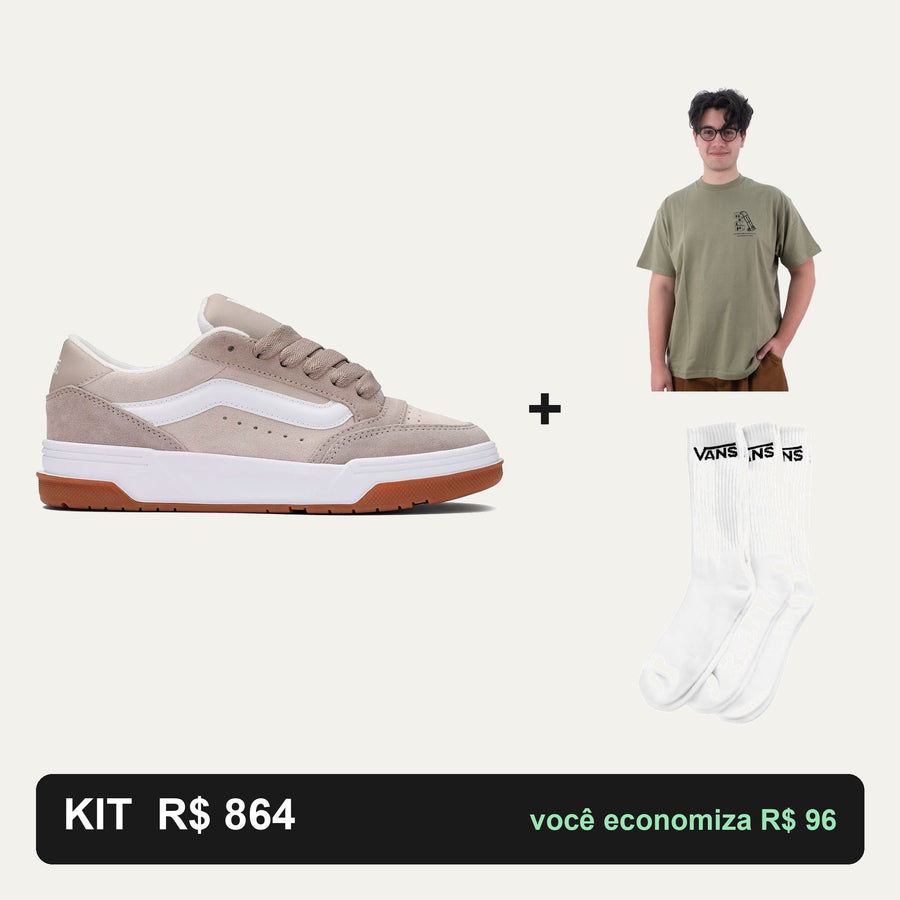 Kit Vans Hylane + Camiseta Vans + Meia Vans — O look completo