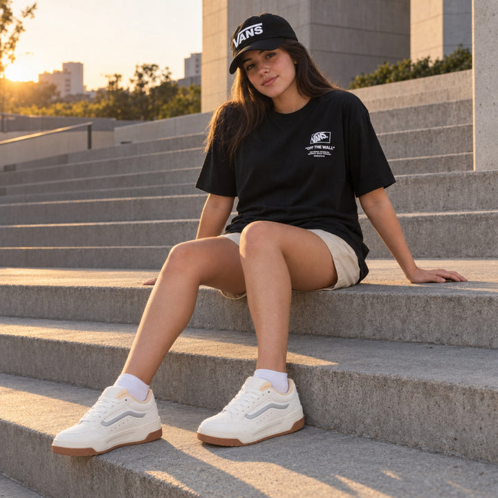 Kit Vans Hylane + Camiseta Vans + Boné Vans