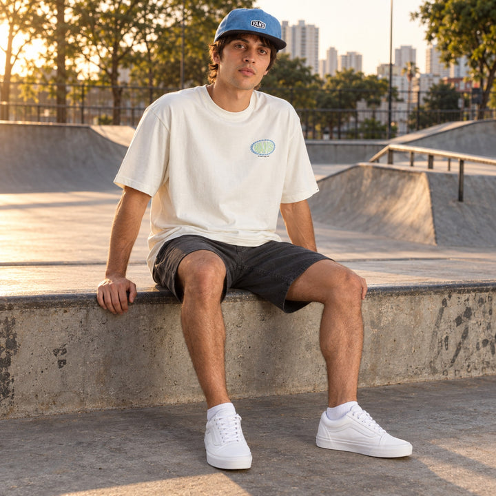 Kit Vans Old Skool + Camiseta Vans + Boné Vans