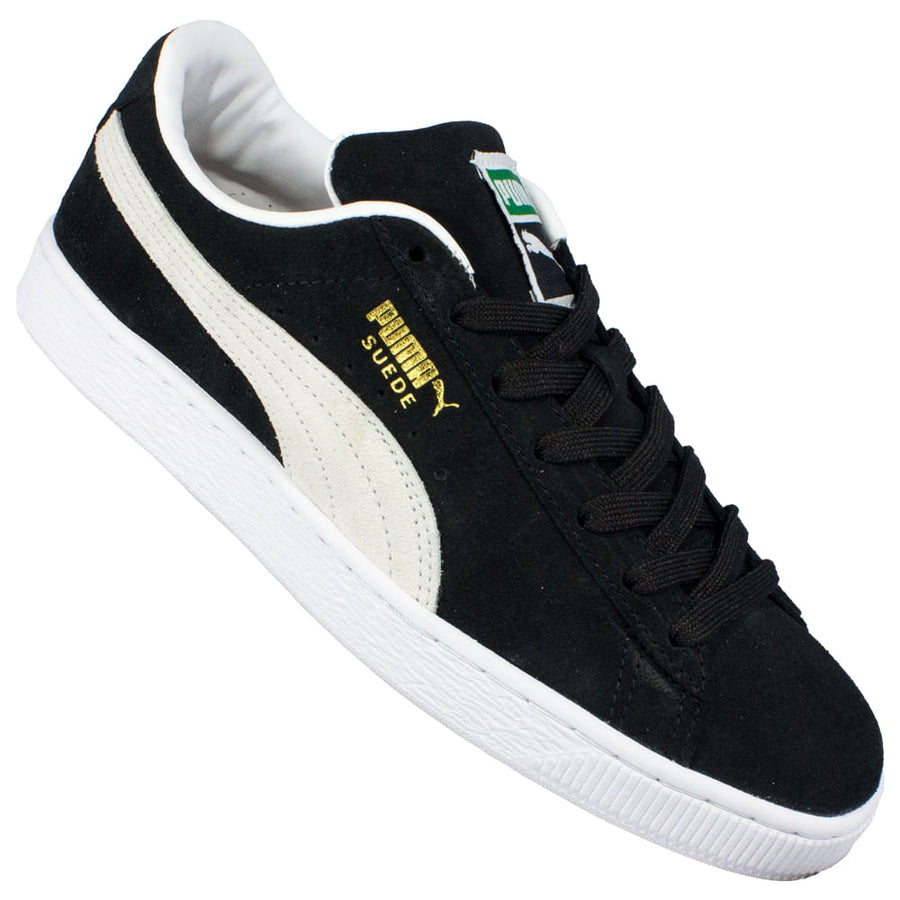 Tênis Puma Suede Classic XXI Unissex — Camurça preta, de toque aveludado