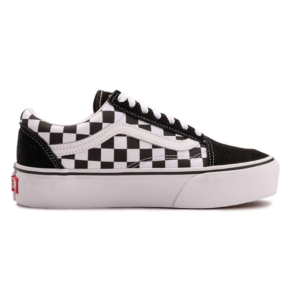 Tênis Vans Old Skool Plataforma Checkerboard Feminino