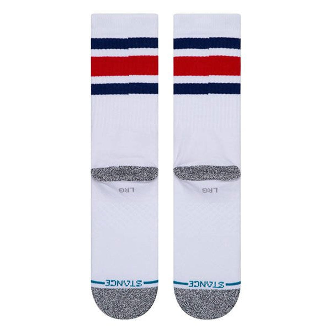 Meia Stance Boyd St A556A20Bos-Blu G Branco/Azul