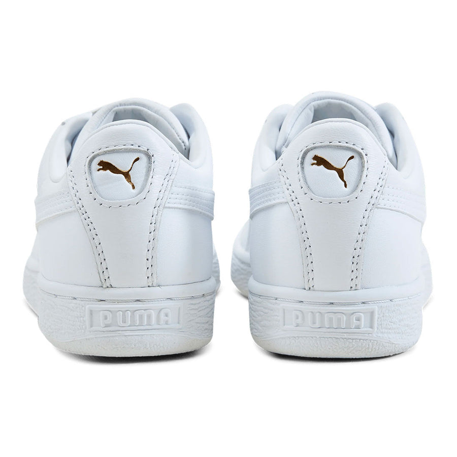 Tênis Puma Basket Classic XXI Masculino — Gato Puma no calcanhar