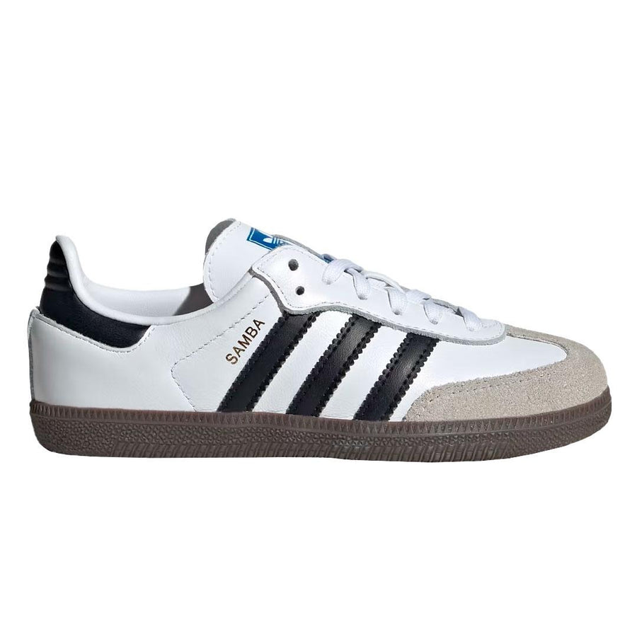 Tênis Adidas Samba Og Infantil — Couro com biqueira em T