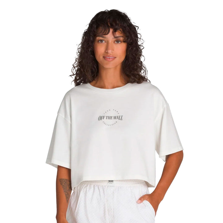 Camiseta Vans Cropped Relaxed Feminino