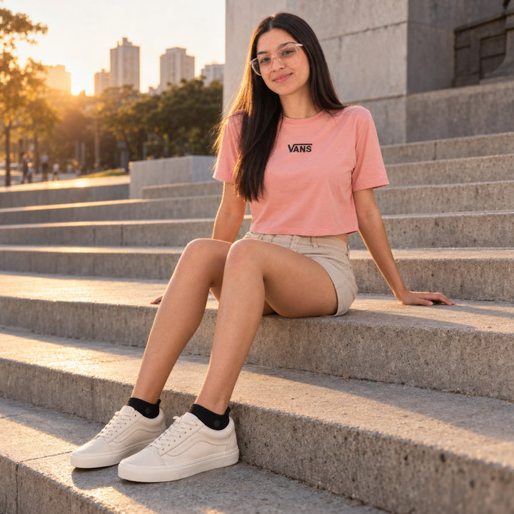 Kit Vans Old Skool + Cropped Vans + Meia Stance