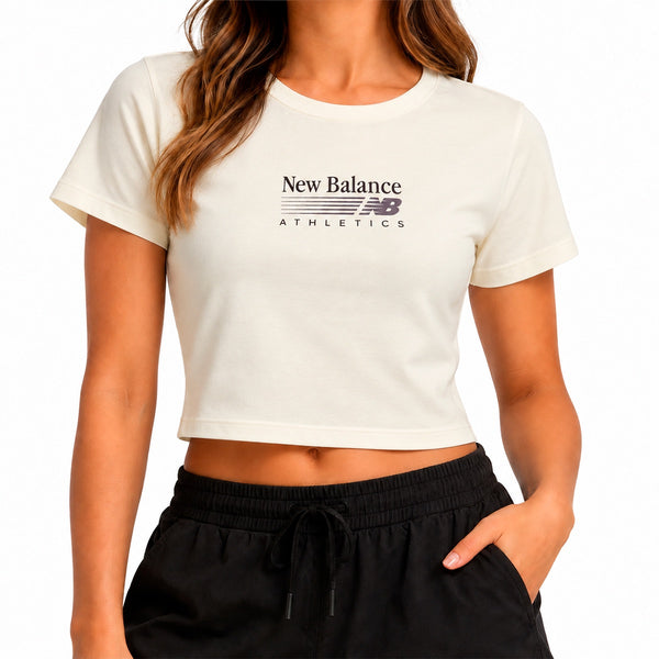 Camiseta New Balance Trackside Feminino