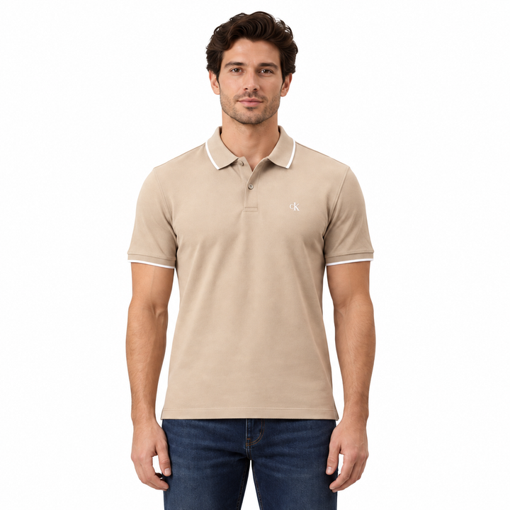 Polo Calvin Klein Friso Masculino