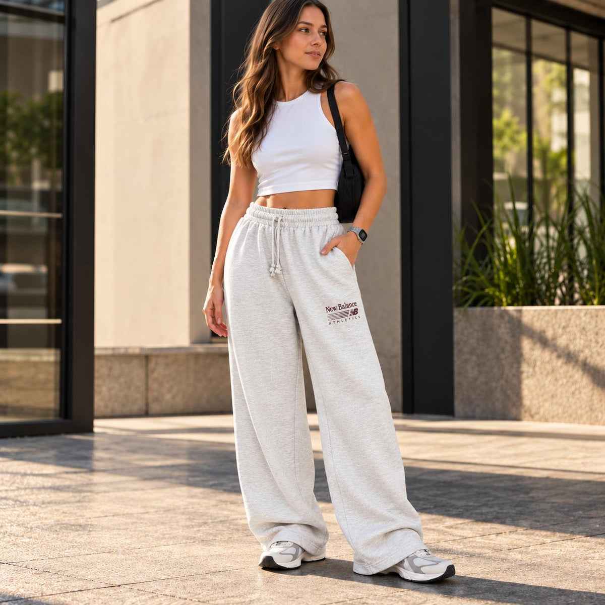 Calça New Balance Trackside Feminino