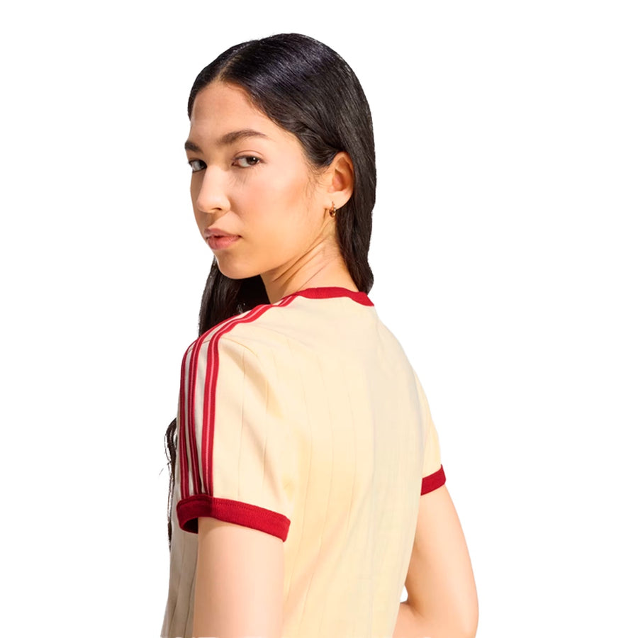 Camiseta Adidas Adicolor Feminino — Algodão macio com ribana reforçada