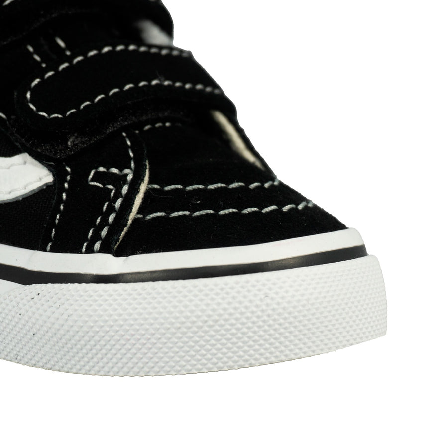 Tênis Vans Sk8-Mid Reissue V Infantil — Camurça onde o pé mais raspa
