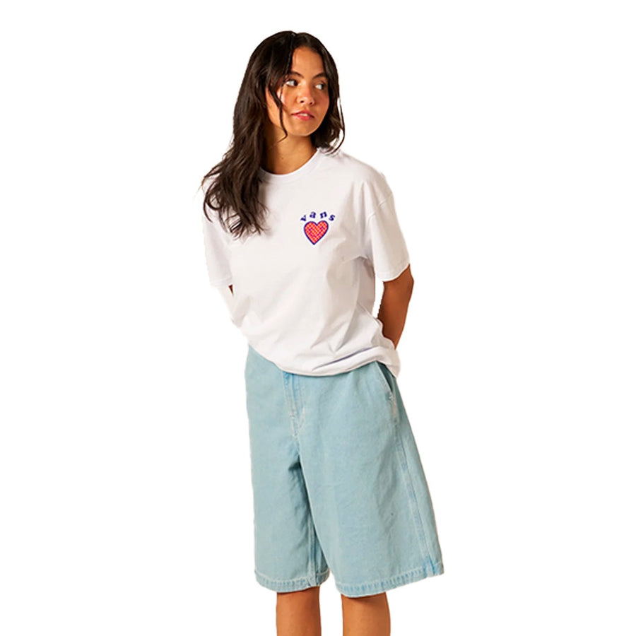 Kit Vans Old Skool Plataforma Checkerboard + Camiseta Vans + Chinelo Vans — Camiseta e chinelo