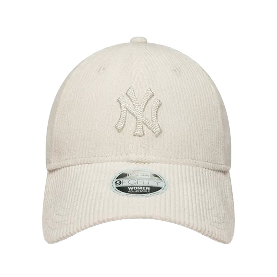 Boné Aba Curva New Era Neyyan Stn Unissex — NY em creme sobre creme