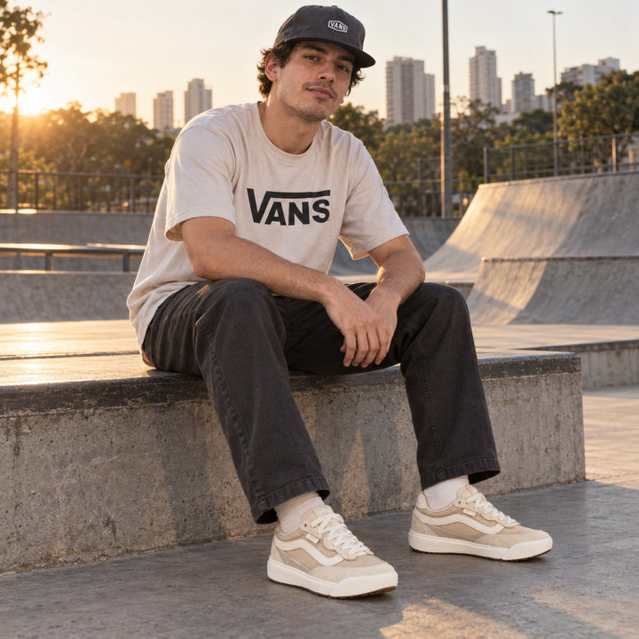 Kit Vans Ultrarange 2.0 Se + Camiseta Vans + Boné Vans