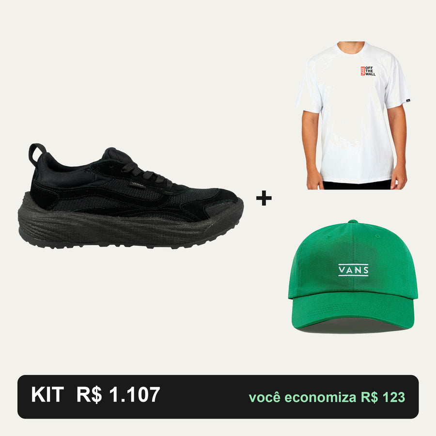 Kit Vans UltraRange Neo 2.0 + Camiseta Vans + Boné Vans — O look completo