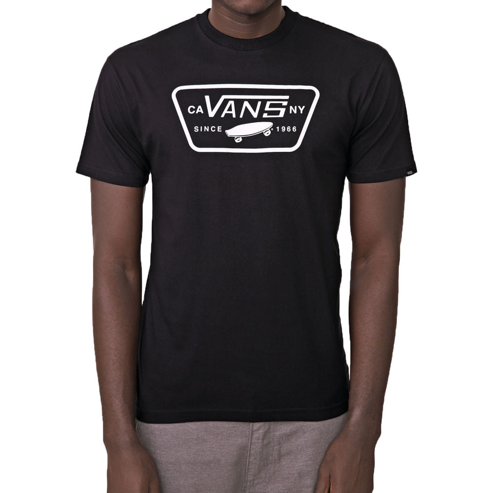 Camiseta Vans Full Patch preta