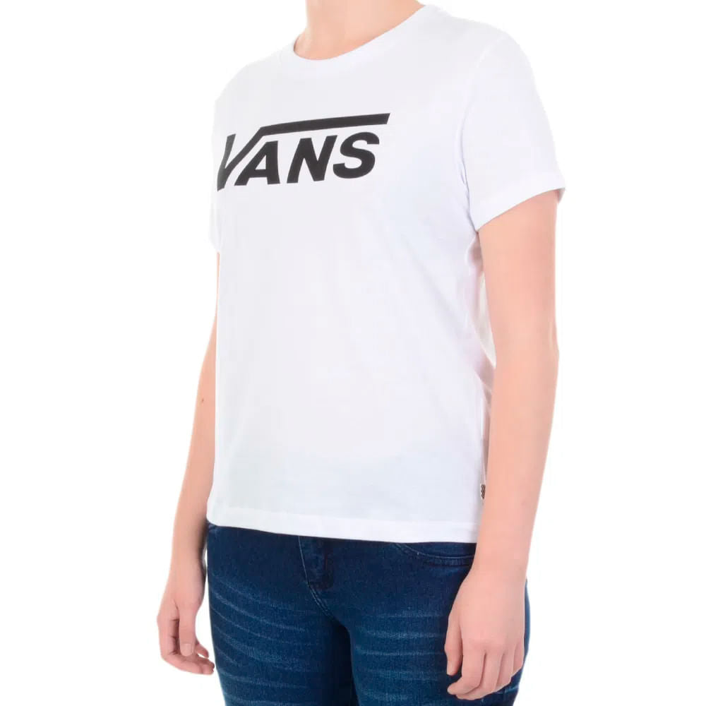 Camiseta Vans Flying C Crew Feminino — detalhe 1