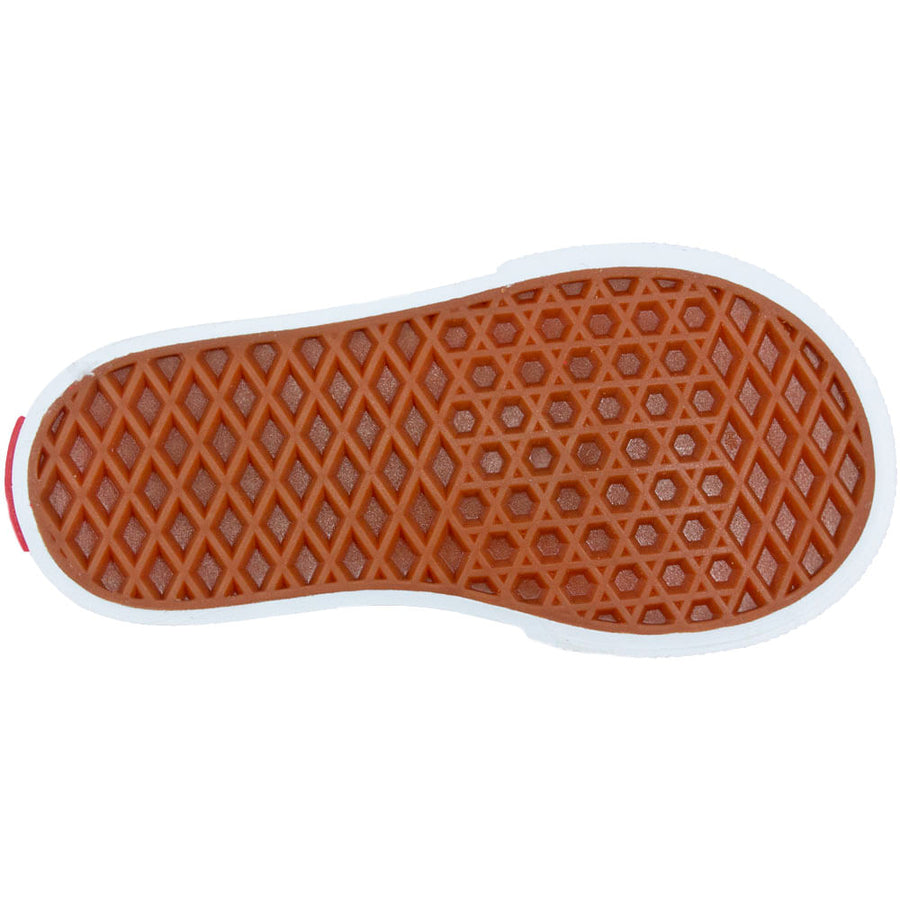 Tênis Vans Slip-On V Toddler Infantil — Sola waffle vulcanizada