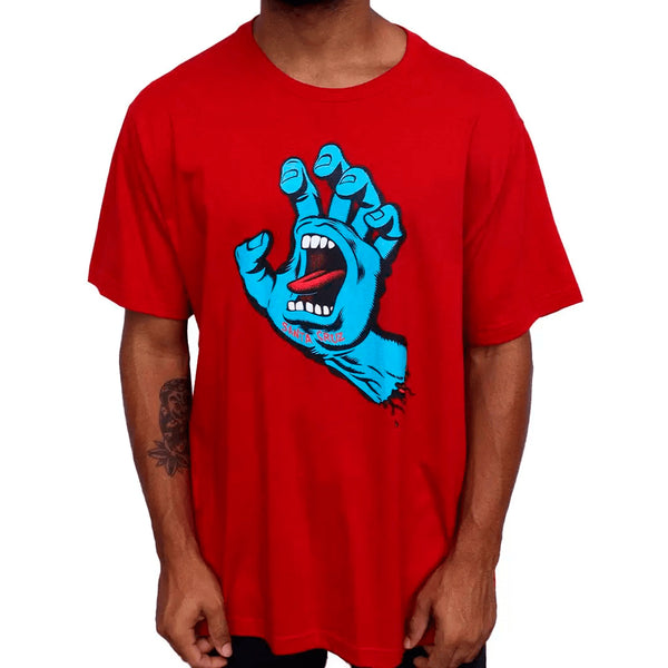 Camiseta Santa Cruz Screaming Hand Masculino