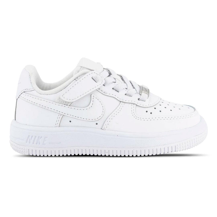 Tênis Nike Force 1 Low Easyon Infantil — Branco por inteiro