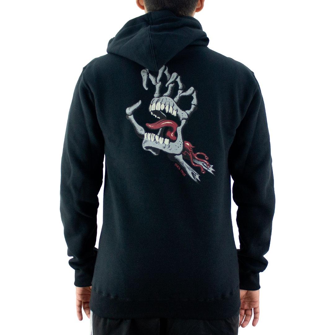 Blusa Canguru Fechado Santa Cruz Hand Cruz Masculino