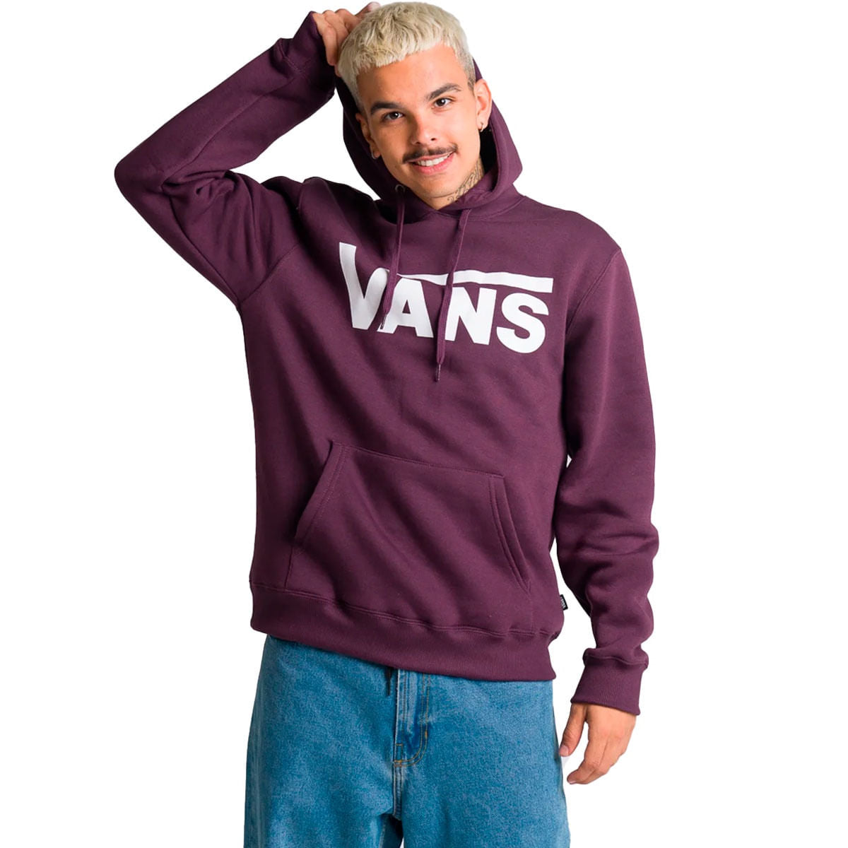 Blusa Canguru Fechado Vans Classic Masculino