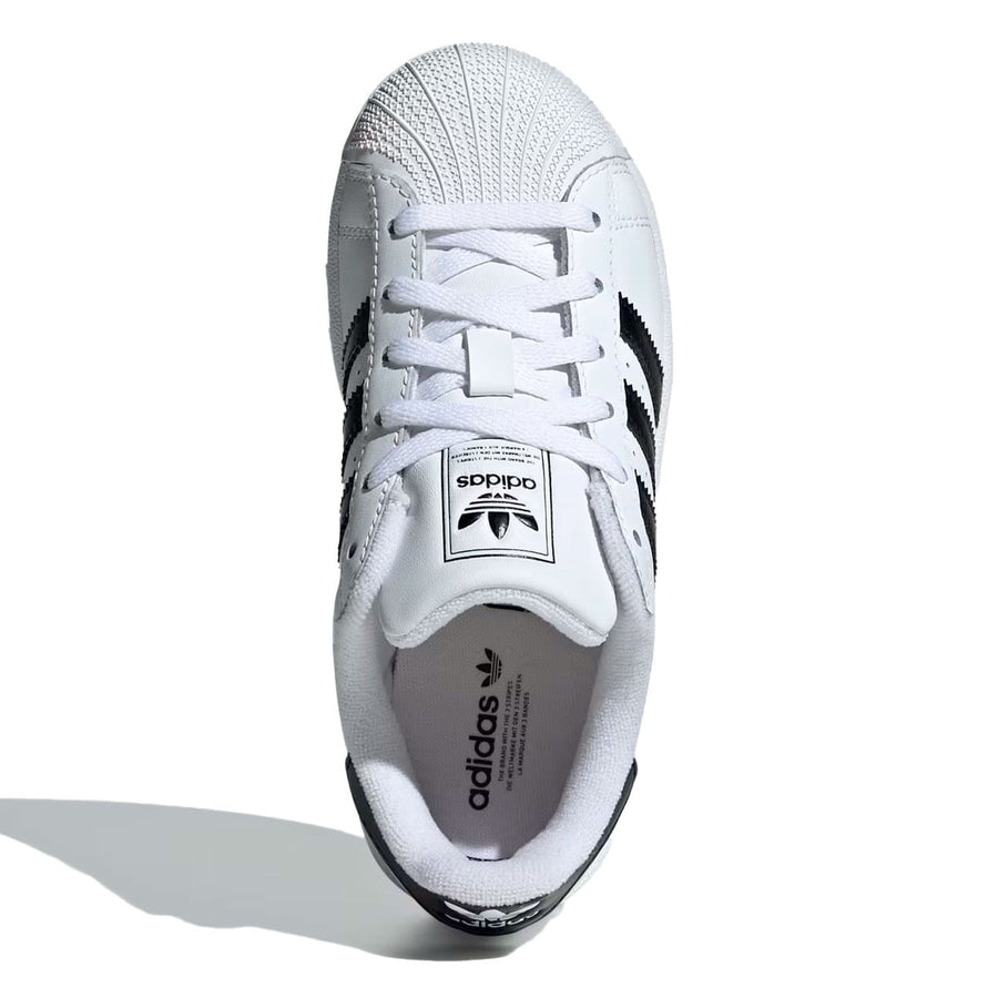 Tênis Adidas Superstar II C Infantil — Palmilha moldada e língua acolchoada