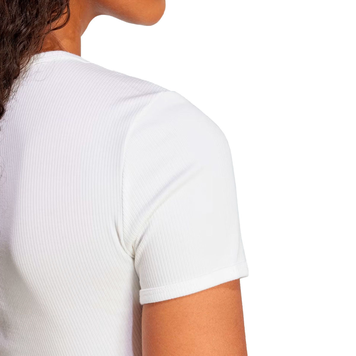 Camiseta Adidas Cropped Essentials Feminino