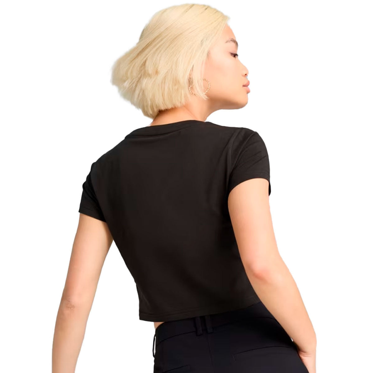 Camiseta Puma Cropped Wardrobe Feminino