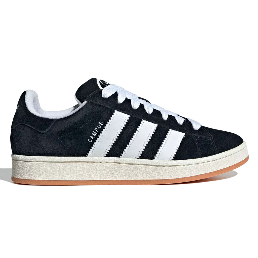 Tênis Adidas Campus 00s Unissex — Faixa off-white e sola cor de goma