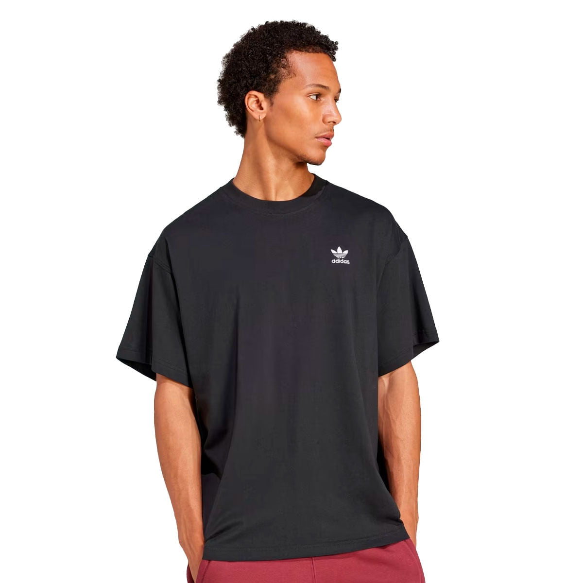 Camiseta Adidas Oversized Trefoil Masculino