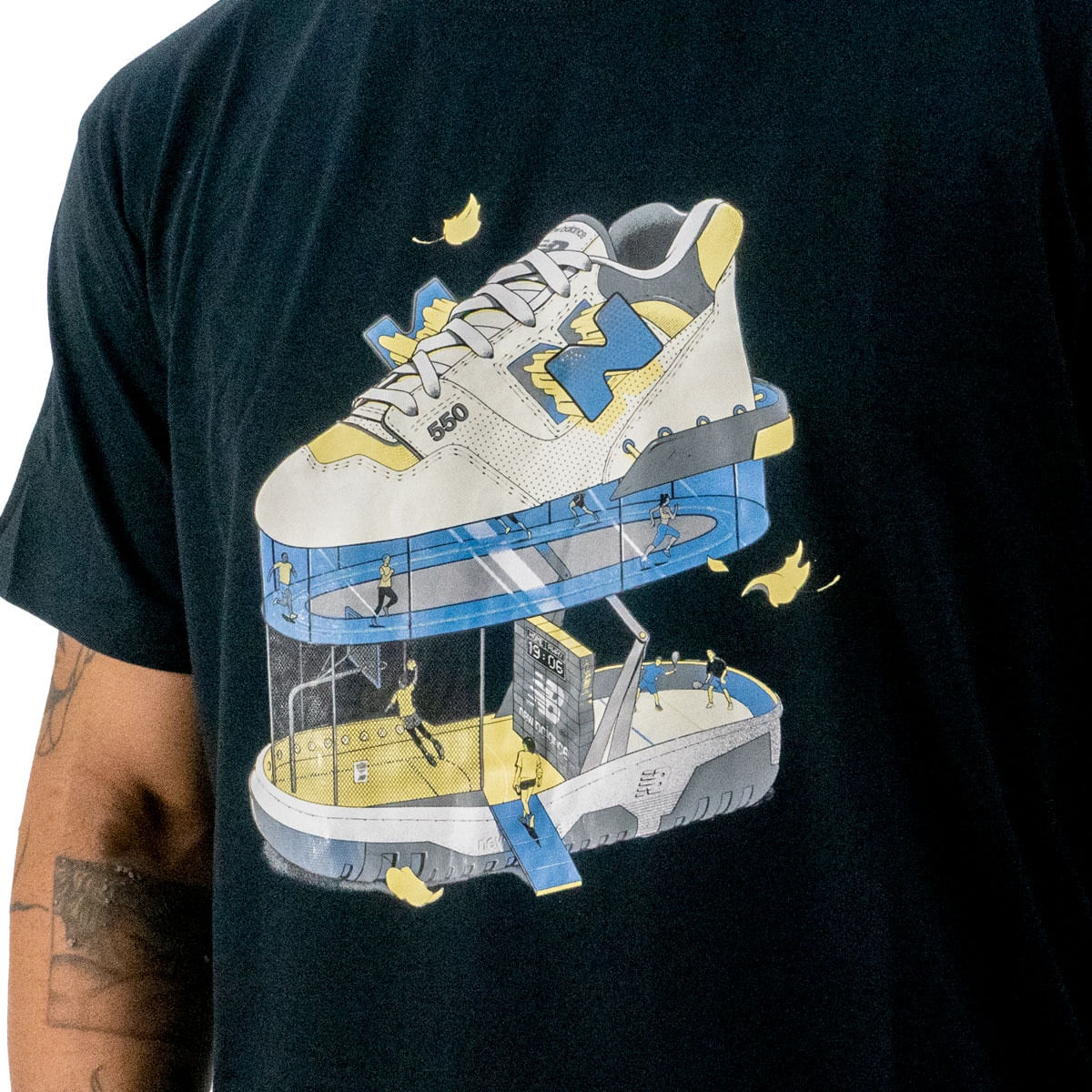 Camiseta New Balance Center 550 Masculino