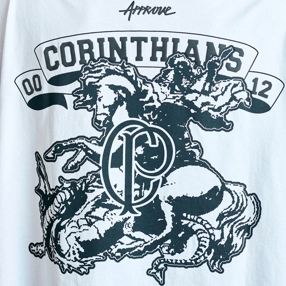 Camiseta Approve Corinthians São Jorge Masculino