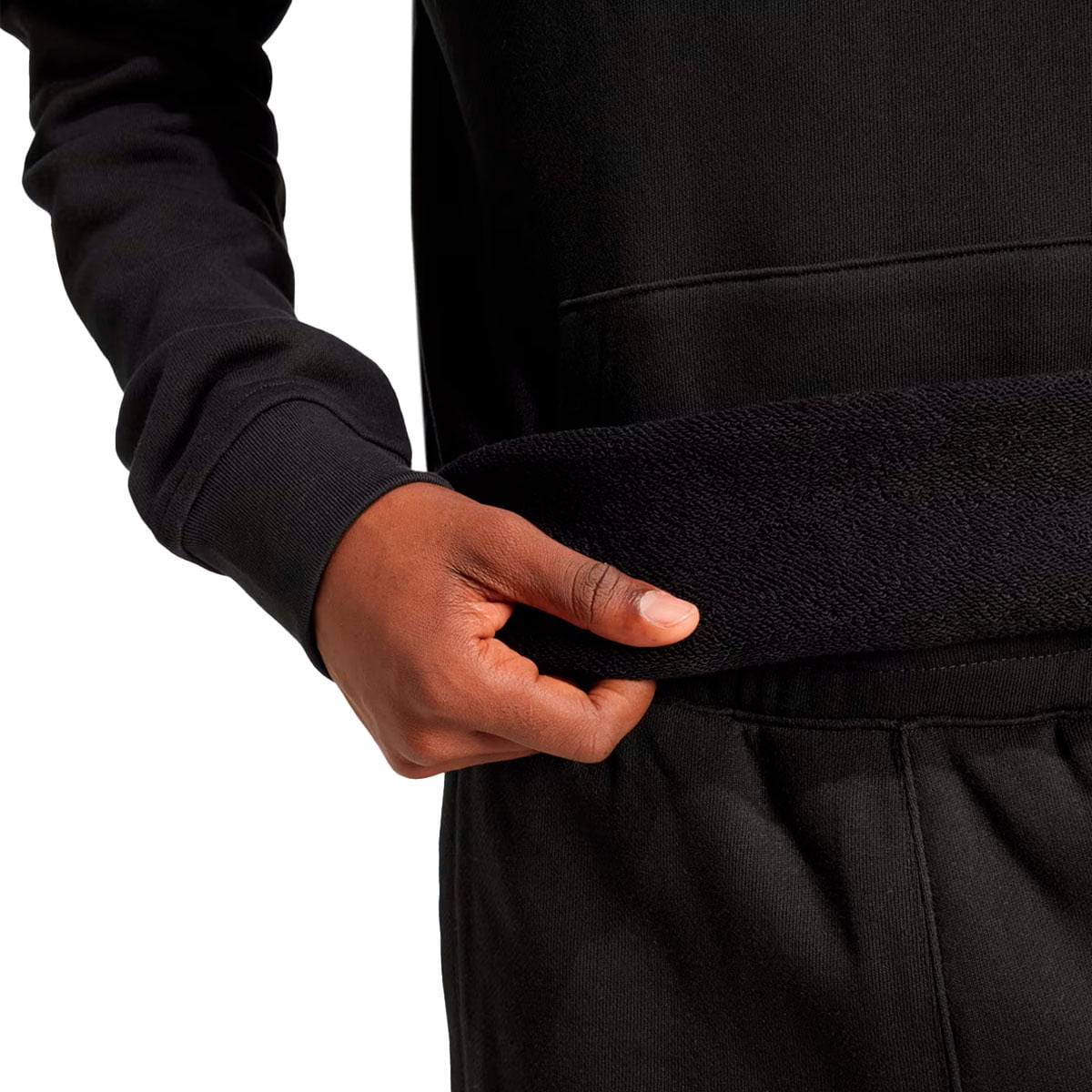 Blusa Canguru Fechado Adidas Essentials Masculino