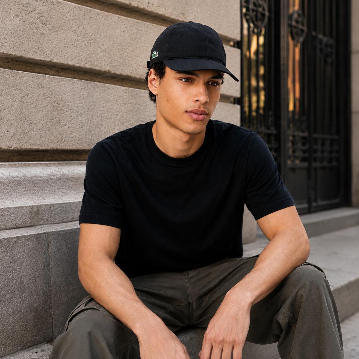 Boné Aba Curva Lacoste Sport Masculino