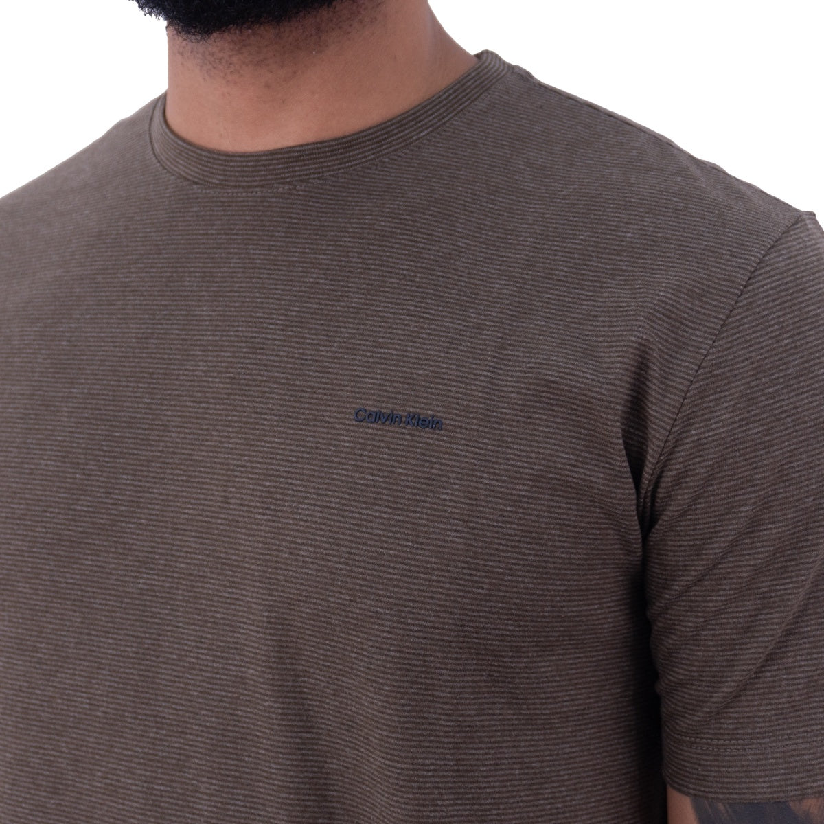 Camiseta Calvin Klein Listrado Masculino