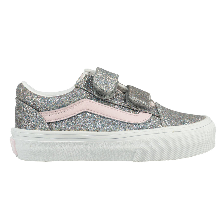 Tênis Vans Old Skool V Glitter Infantil — Brilho de verdade, não só mais uma cor