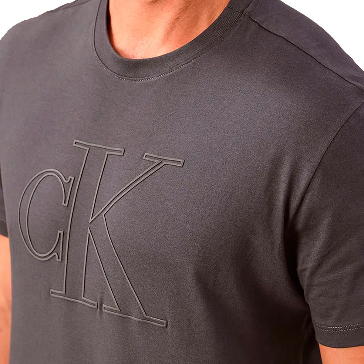 Camiseta Ckj Logo Malha Masculino
