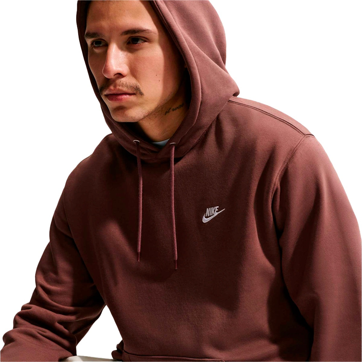 Blusa Canguru Fechado Nike Club Masculino