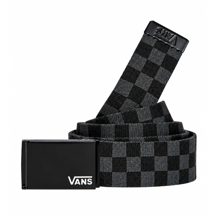 Cinto Vans Deppster II Web Unissex — Xadrez preto e grafite