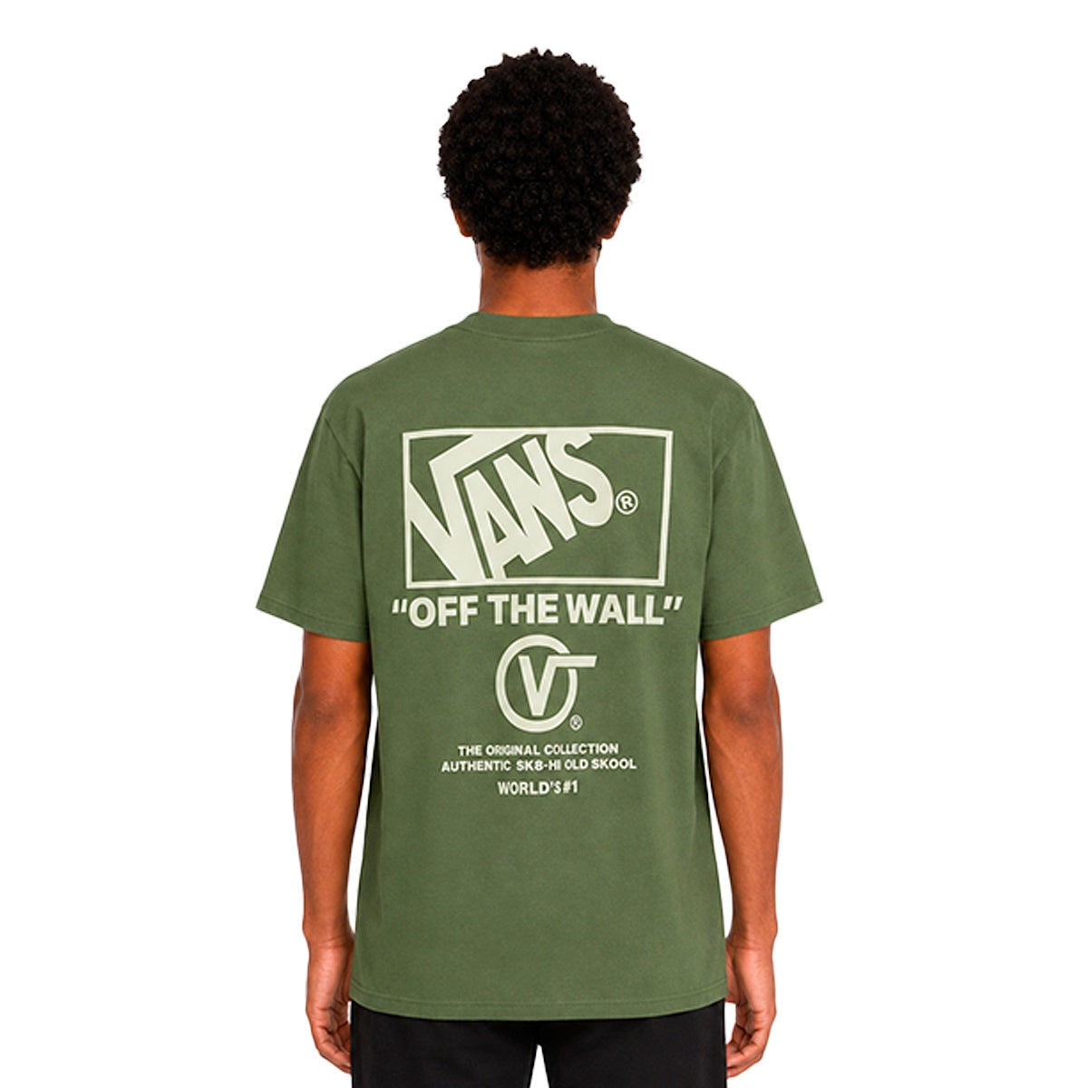 Camiseta Vans Stacked Hi Masculino — detalhe 2