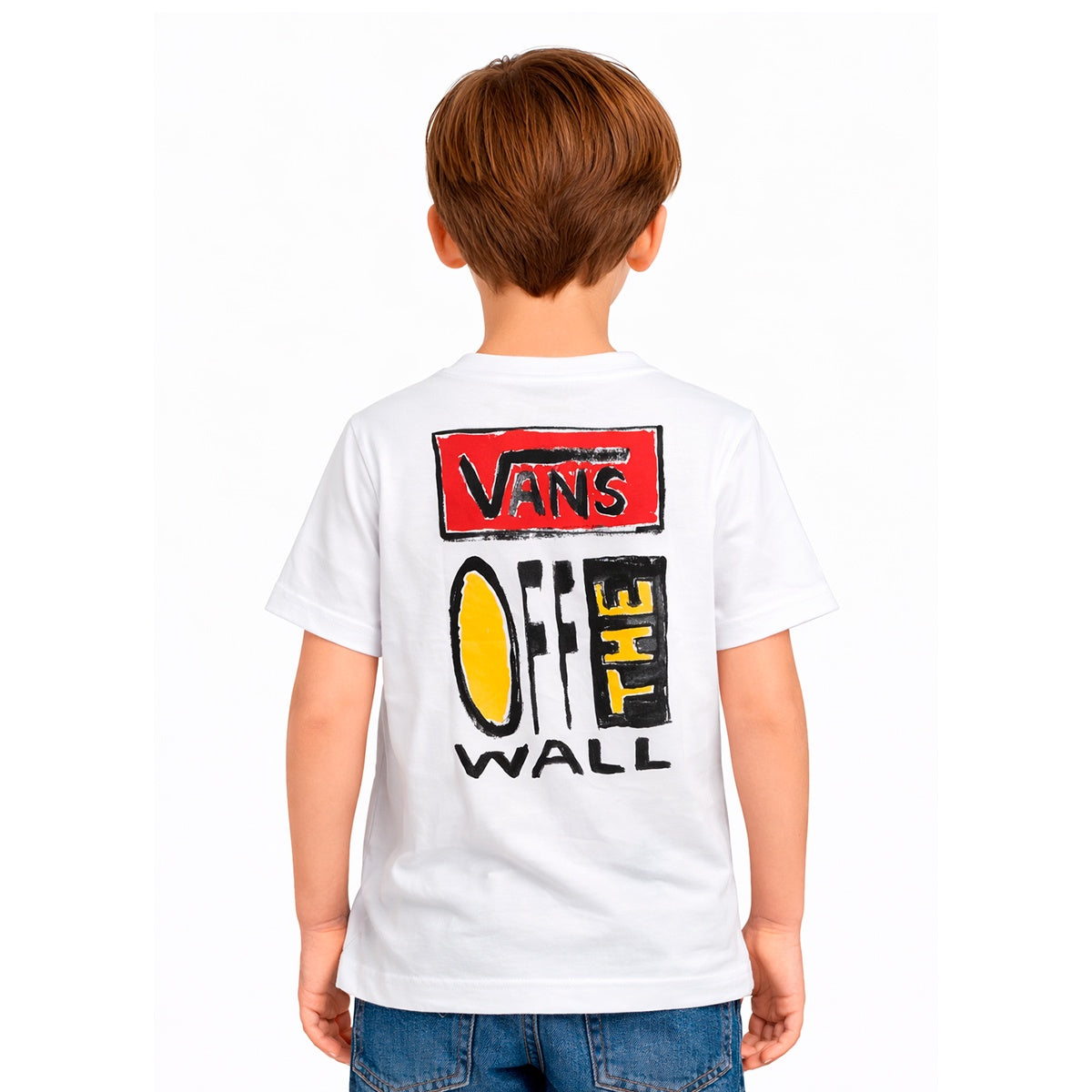 Camiseta Vans On Canvas Infantil