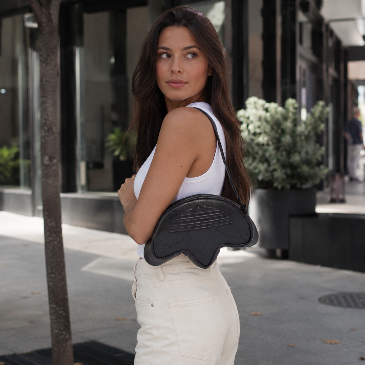 Bolsa Adidas De Mão Trefoil Feminino