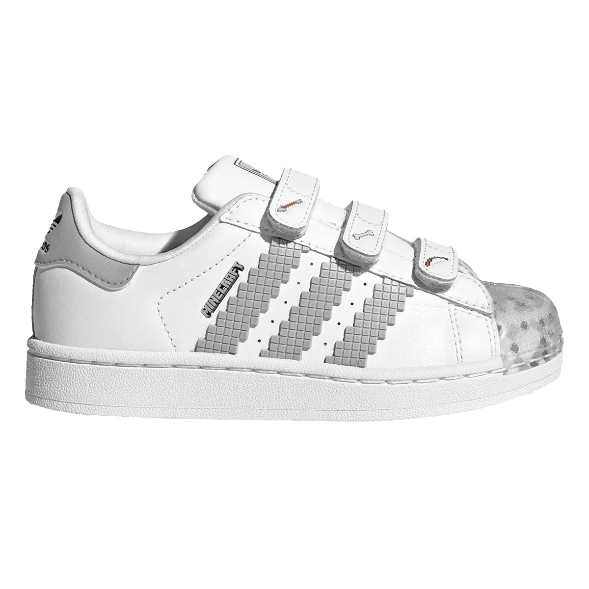 Tênis Adidas Superstar II Cf C Minecraft Infantil