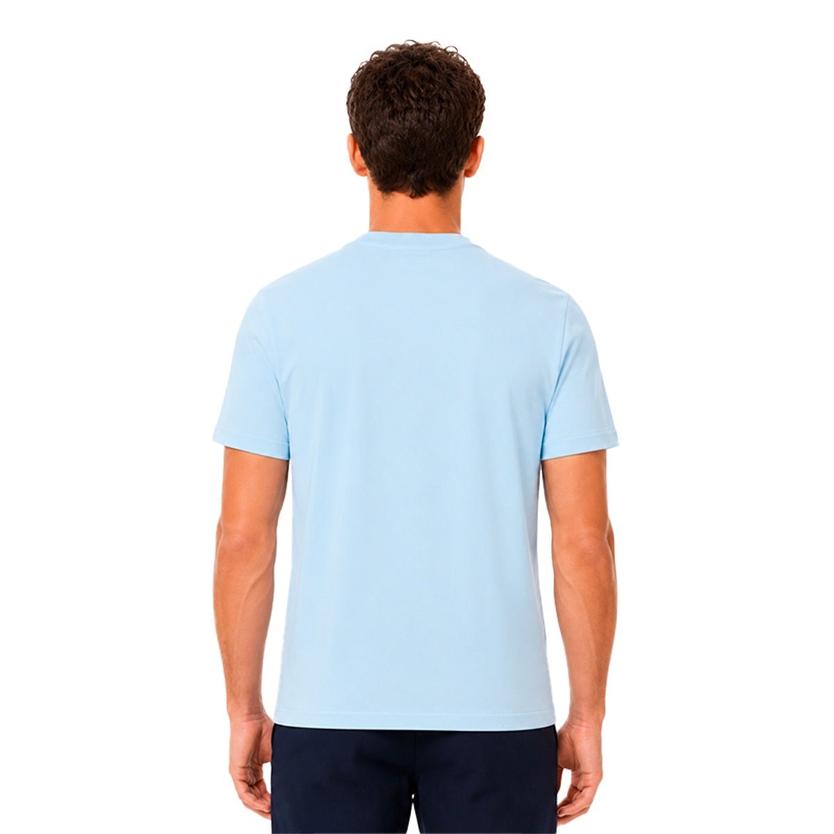Camiseta Lacoste Pique Jacquard Masculino