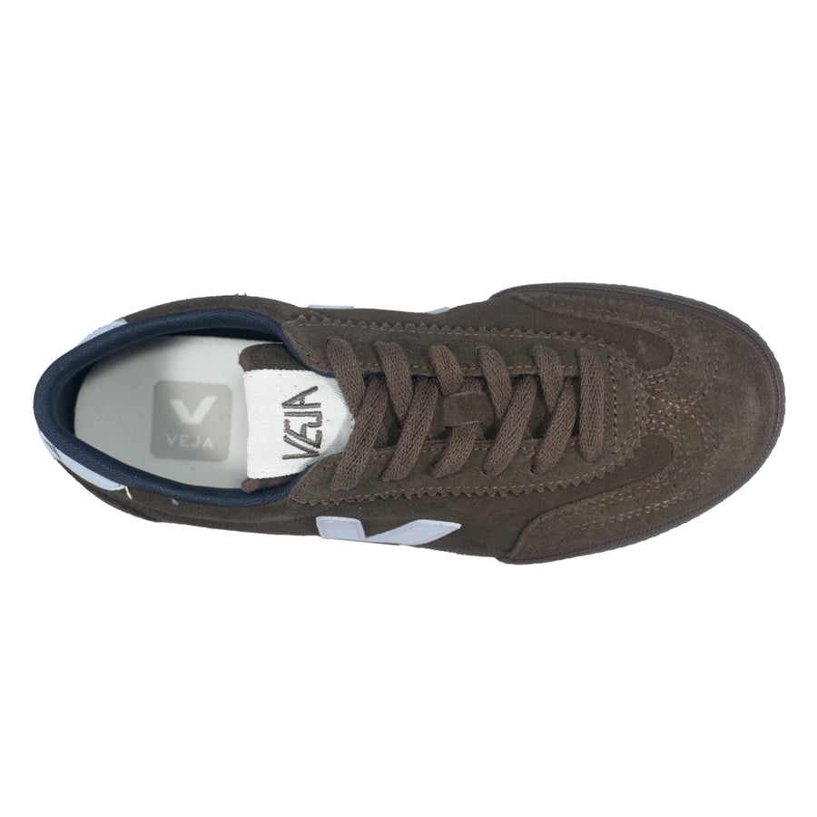 Tênis Veja Volley Suede Feminino — Colarinho azul-marinho