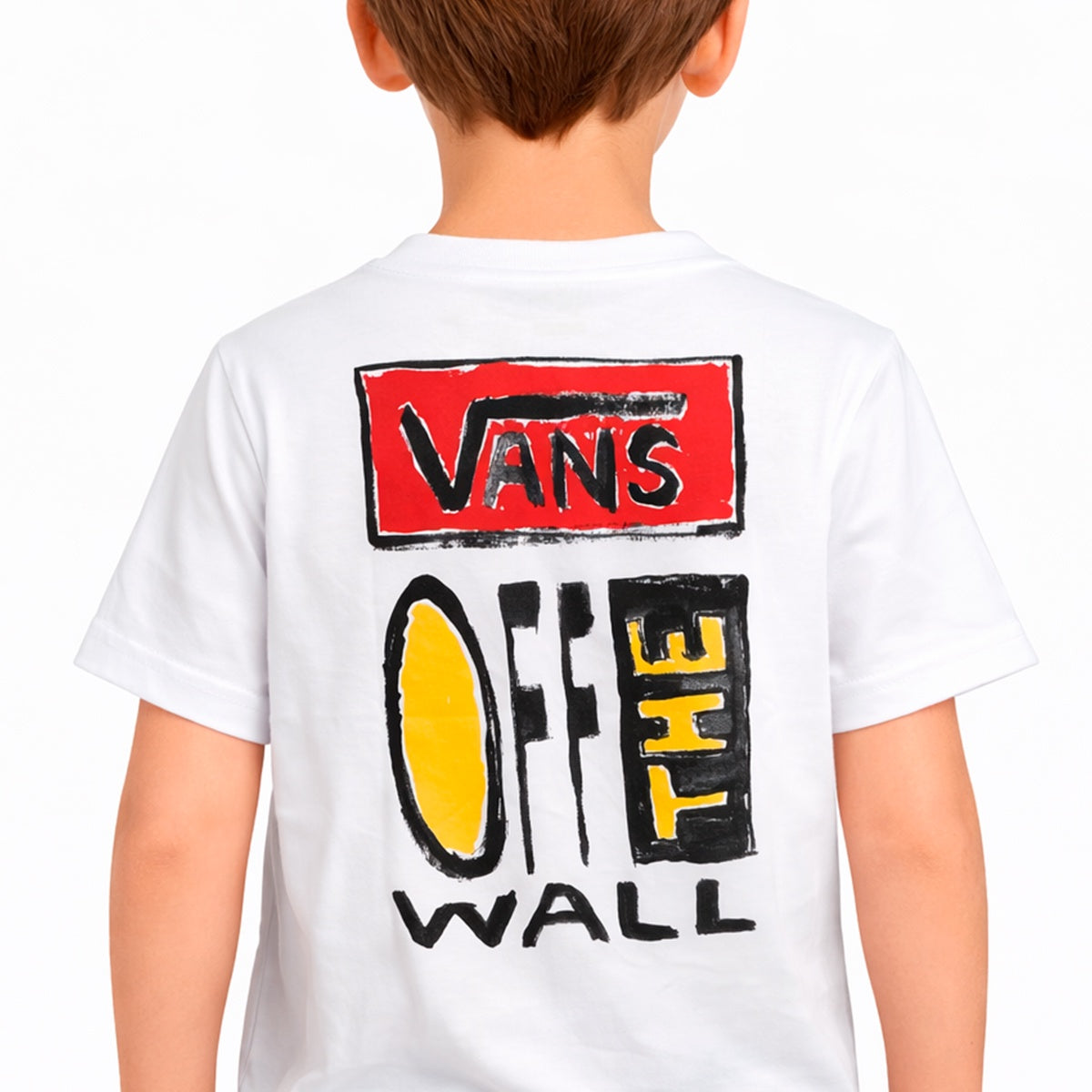 Camiseta Vans On Canvas Infantil